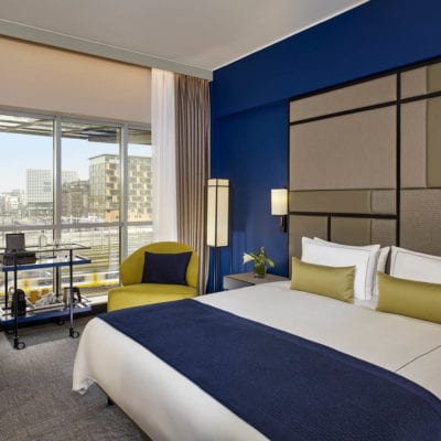 Executive Zimmer mit Kingsize-Bett – einzigartiger Ausblick 